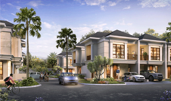 Area Hunian di Graha Raya