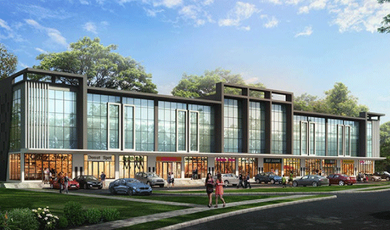 Area Komersil di Graha Raya